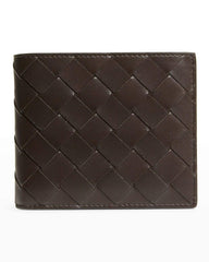 Men's Intrecciato Leather Bifold Wallet