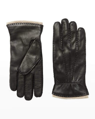 Men's Hand-Stitched Leather Gloves