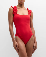 Willow Round-Neck Tank One-Piece Swimsuit